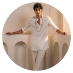 Linen Kurta Set